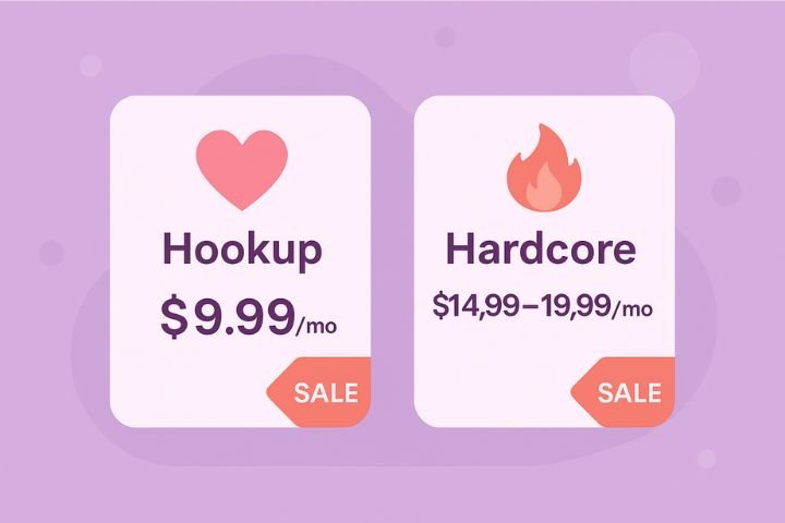 Illustration of DoubleList subscription options with icons for free trial, discount plans, and premium access, showing ways to manage or avoid extra subscription costs.